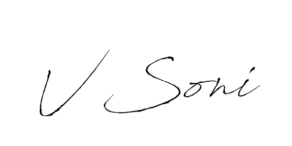 Make a short V Soni signature style. Manage your documents anywhere anytime using Antro_Vectra. Create and add eSignatures, submit forms, share and send files easily. V Soni signature style 6 images and pictures png