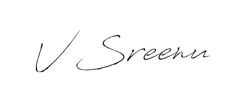 Here are the top 10 professional signature styles for the name V Sreenu. These are the best autograph styles you can use for your name. V Sreenu signature style 6 images and pictures png