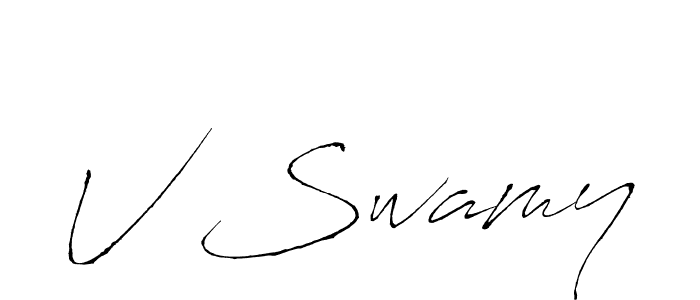 Make a beautiful signature design for name V Swamy. Use this online signature maker to create a handwritten signature for free. V Swamy signature style 6 images and pictures png