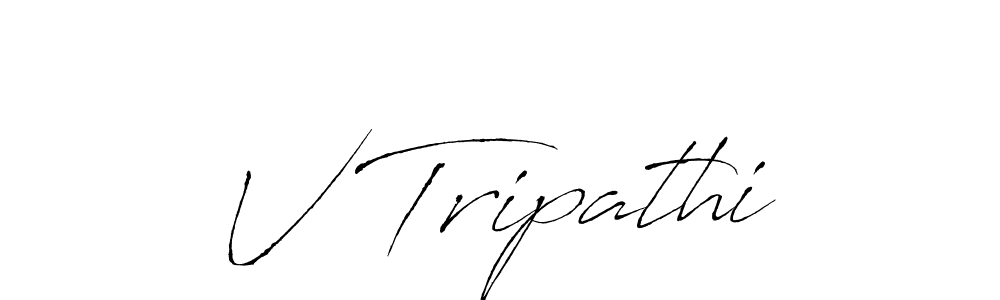 Also You can easily find your signature by using the search form. We will create V Tripathi name handwritten signature images for you free of cost using Antro_Vectra sign style. V Tripathi signature style 6 images and pictures png