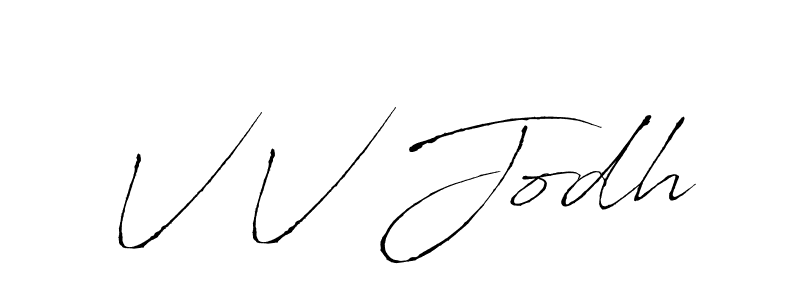 Best and Professional Signature Style for V V Jodh. Antro_Vectra Best Signature Style Collection. V V Jodh signature style 6 images and pictures png