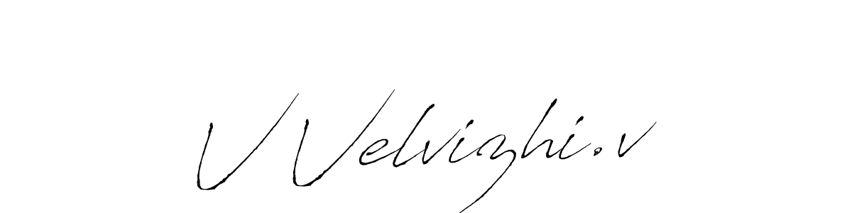 if you are searching for the best signature style for your name V Velvizhi.v. so please give up your signature search. here we have designed multiple signature styles  using Antro_Vectra. V Velvizhi.v signature style 6 images and pictures png