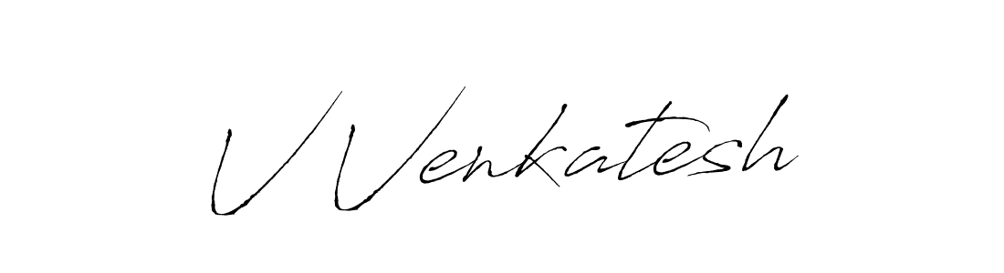 Also we have V Venkatesh name is the best signature style. Create professional handwritten signature collection using Antro_Vectra autograph style. V Venkatesh signature style 6 images and pictures png