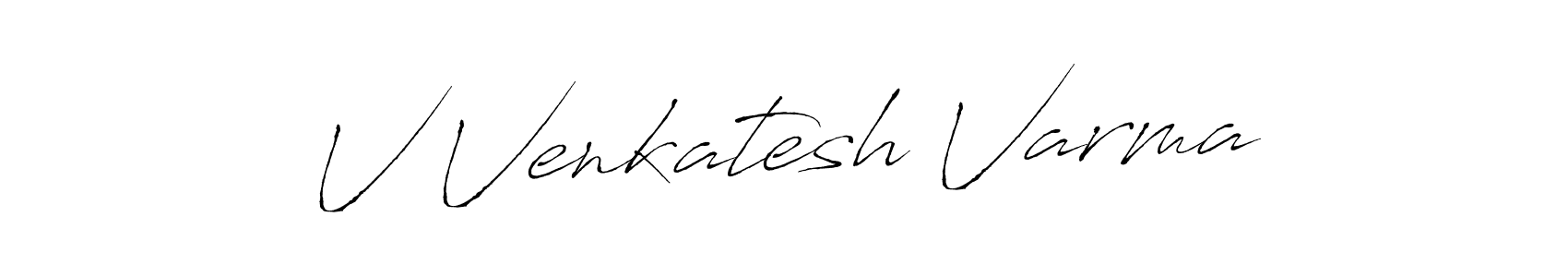 Also we have V Venkatesh Varma name is the best signature style. Create professional handwritten signature collection using Antro_Vectra autograph style. V Venkatesh Varma signature style 6 images and pictures png