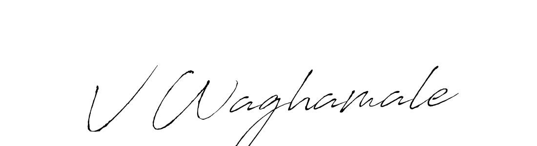 Also You can easily find your signature by using the search form. We will create V Waghamale name handwritten signature images for you free of cost using Antro_Vectra sign style. V Waghamale signature style 6 images and pictures png