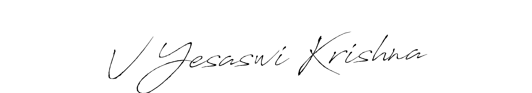 Check out images of Autograph of V Yesaswi Krishna name. Actor V Yesaswi Krishna Signature Style. Antro_Vectra is a professional sign style online. V Yesaswi Krishna signature style 6 images and pictures png