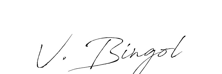 Here are the top 10 professional signature styles for the name V. Bingol. These are the best autograph styles you can use for your name. V. Bingol signature style 6 images and pictures png