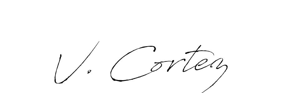 Check out images of Autograph of V. Cortez name. Actor V. Cortez Signature Style. Antro_Vectra is a professional sign style online. V. Cortez signature style 6 images and pictures png