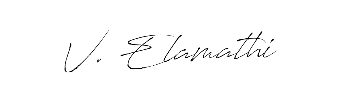 You can use this online signature creator to create a handwritten signature for the name V. Elamathi. This is the best online autograph maker. V. Elamathi signature style 6 images and pictures png