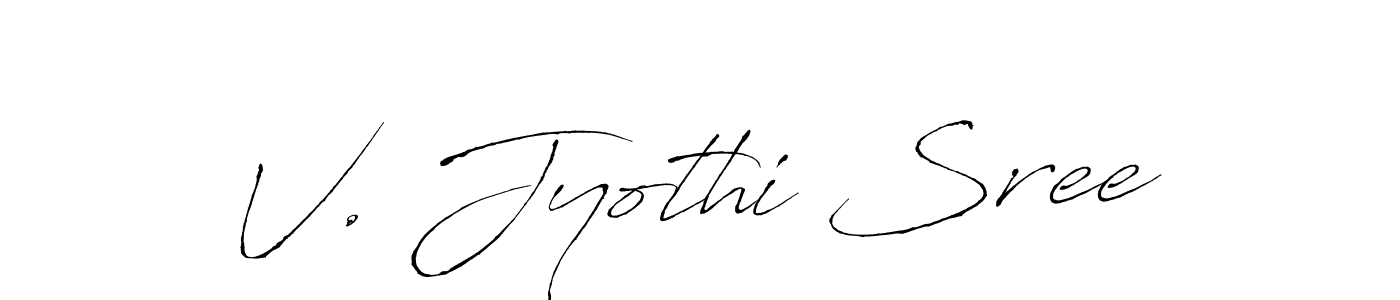 Once you've used our free online signature maker to create your best signature Antro_Vectra style, it's time to enjoy all of the benefits that V. Jyothi Sree name signing documents. V. Jyothi Sree signature style 6 images and pictures png