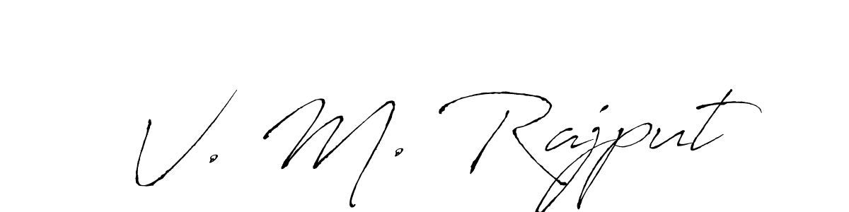 Once you've used our free online signature maker to create your best signature Antro_Vectra style, it's time to enjoy all of the benefits that V. M. Rajput name signing documents. V. M. Rajput signature style 6 images and pictures png