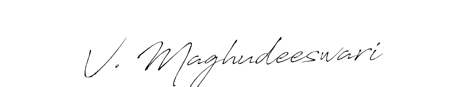 Best and Professional Signature Style for V. Maghudeeswari. Antro_Vectra Best Signature Style Collection. V. Maghudeeswari signature style 6 images and pictures png