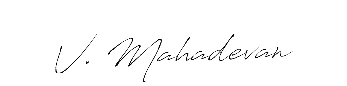 How to Draw V. Mahadevan signature style? Antro_Vectra is a latest design signature styles for name V. Mahadevan. V. Mahadevan signature style 6 images and pictures png