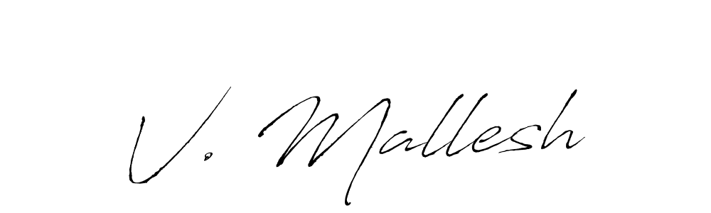 How to Draw V. Mallesh signature style? Antro_Vectra is a latest design signature styles for name V. Mallesh. V. Mallesh signature style 6 images and pictures png