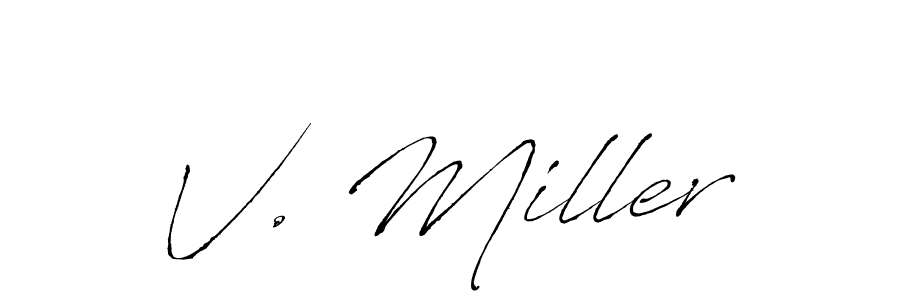 Make a short V. Miller signature style. Manage your documents anywhere anytime using Antro_Vectra. Create and add eSignatures, submit forms, share and send files easily. V. Miller signature style 6 images and pictures png