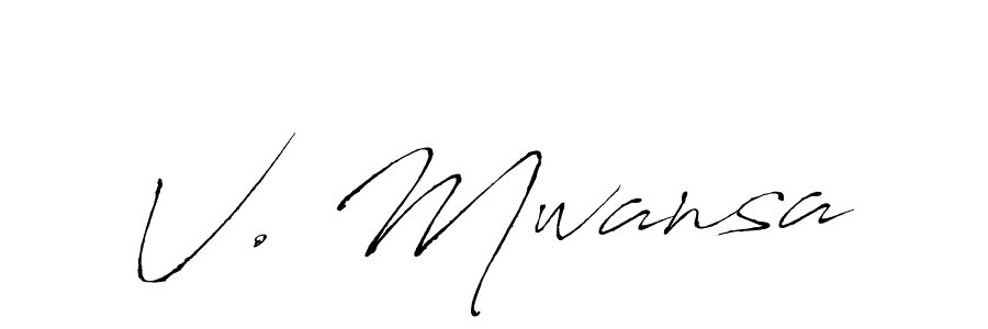 How to Draw V. Mwansa signature style? Antro_Vectra is a latest design signature styles for name V. Mwansa. V. Mwansa signature style 6 images and pictures png