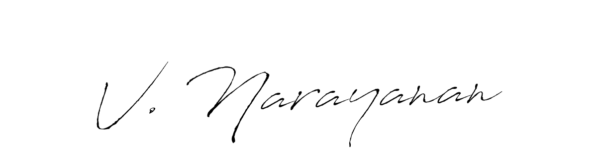 Also You can easily find your signature by using the search form. We will create V. Narayanan name handwritten signature images for you free of cost using Antro_Vectra sign style. V. Narayanan signature style 6 images and pictures png