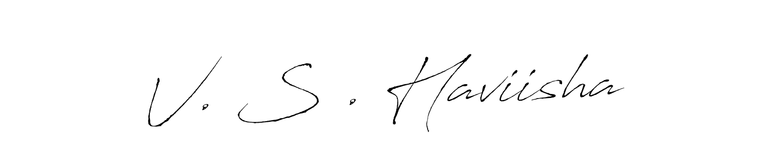 It looks lik you need a new signature style for name V. S . Haviisha. Design unique handwritten (Antro_Vectra) signature with our free signature maker in just a few clicks. V. S . Haviisha signature style 6 images and pictures png