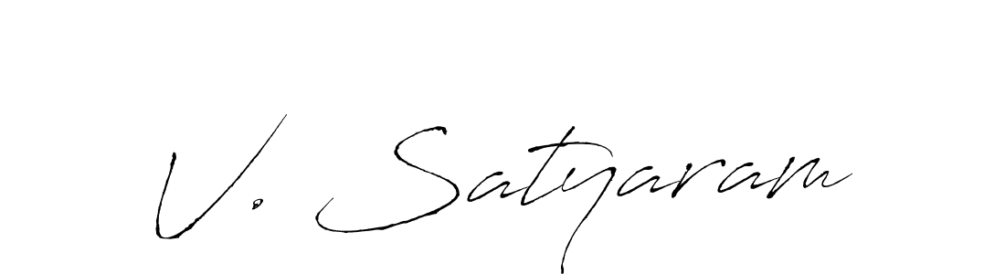 if you are searching for the best signature style for your name V. Satyaram. so please give up your signature search. here we have designed multiple signature styles  using Antro_Vectra. V. Satyaram signature style 6 images and pictures png