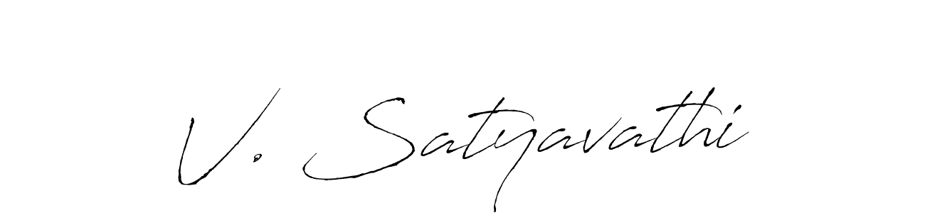 if you are searching for the best signature style for your name V. Satyavathi. so please give up your signature search. here we have designed multiple signature styles  using Antro_Vectra. V. Satyavathi signature style 6 images and pictures png