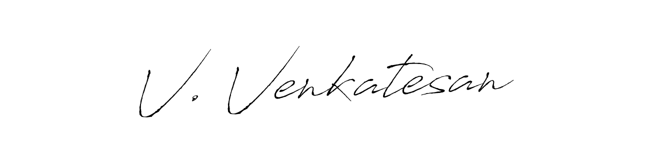 Also we have V. Venkatesan name is the best signature style. Create professional handwritten signature collection using Antro_Vectra autograph style. V. Venkatesan signature style 6 images and pictures png