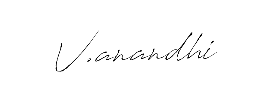 It looks lik you need a new signature style for name V.anandhi. Design unique handwritten (Antro_Vectra) signature with our free signature maker in just a few clicks. V.anandhi signature style 6 images and pictures png