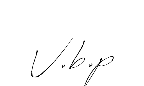 You should practise on your own different ways (Antro_Vectra) to write your name (V.b.p) in signature. don't let someone else do it for you. V.b.p signature style 6 images and pictures png