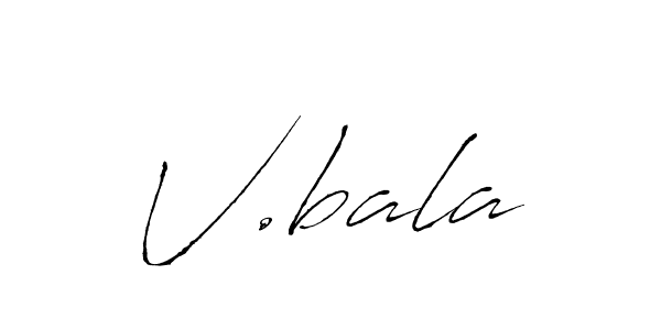 It looks lik you need a new signature style for name V.bala. Design unique handwritten (Antro_Vectra) signature with our free signature maker in just a few clicks. V.bala signature style 6 images and pictures png