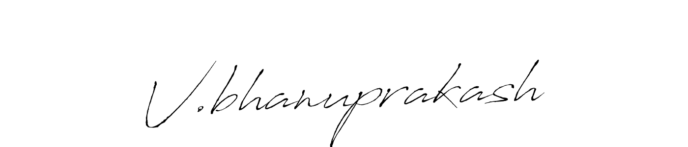 Make a beautiful signature design for name V.bhanuprakash. Use this online signature maker to create a handwritten signature for free. V.bhanuprakash signature style 6 images and pictures png