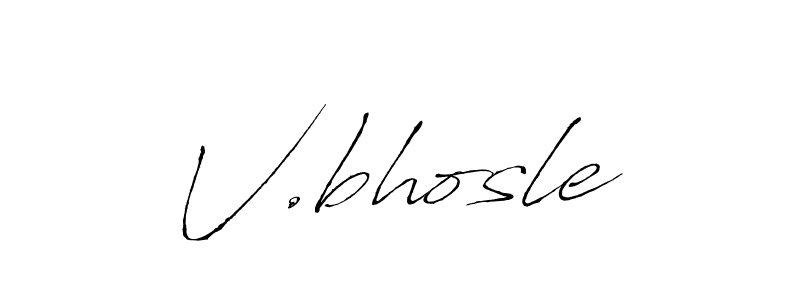 Use a signature maker to create a handwritten signature online. With this signature software, you can design (Antro_Vectra) your own signature for name V.bhosle. V.bhosle signature style 6 images and pictures png