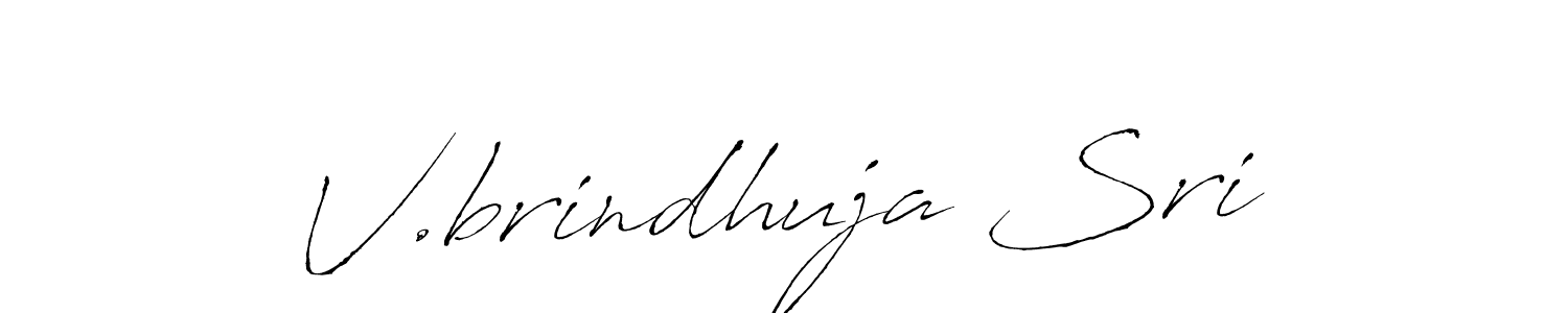 This is the best signature style for the V.brindhuja Sri name. Also you like these signature font (Antro_Vectra). Mix name signature. V.brindhuja Sri signature style 6 images and pictures png