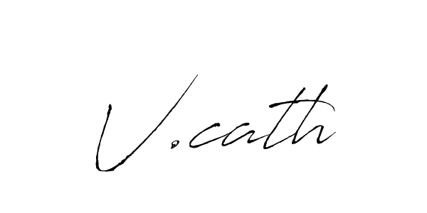 It looks lik you need a new signature style for name V.cath. Design unique handwritten (Antro_Vectra) signature with our free signature maker in just a few clicks. V.cath signature style 6 images and pictures png