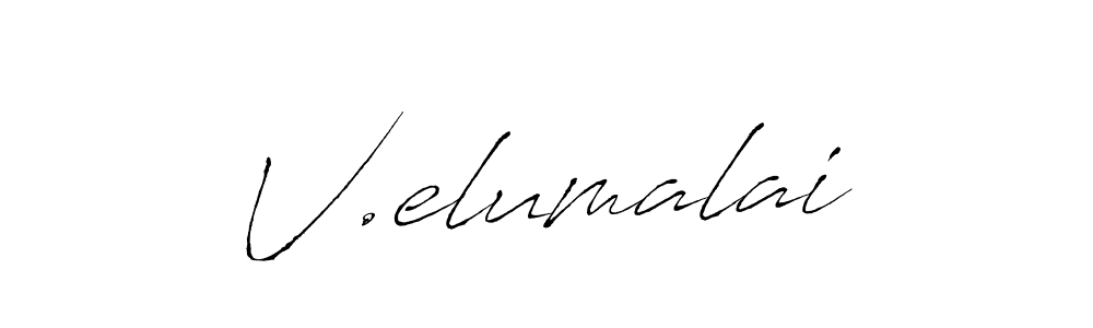 Make a beautiful signature design for name V.elumalai. Use this online signature maker to create a handwritten signature for free. V.elumalai signature style 6 images and pictures png