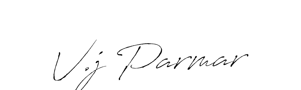 How to make V.j Parmar name signature. Use Antro_Vectra style for creating short signs online. This is the latest handwritten sign. V.j Parmar signature style 6 images and pictures png