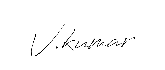 Here are the top 10 professional signature styles for the name V.kumar. These are the best autograph styles you can use for your name. V.kumar signature style 6 images and pictures png