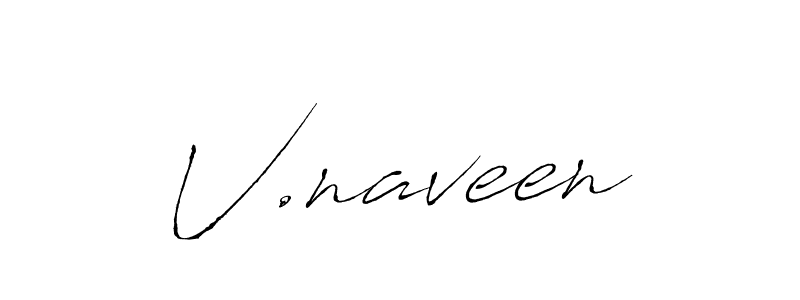 How to Draw V.naveen signature style? Antro_Vectra is a latest design signature styles for name V.naveen. V.naveen signature style 6 images and pictures png