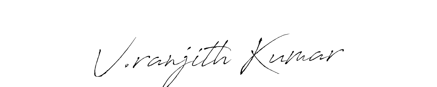 How to Draw V.ranjith Kumar signature style? Antro_Vectra is a latest design signature styles for name V.ranjith Kumar. V.ranjith Kumar signature style 6 images and pictures png