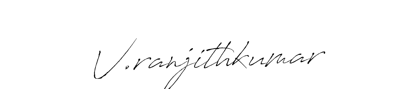 You can use this online signature creator to create a handwritten signature for the name V.ranjithkumar. This is the best online autograph maker. V.ranjithkumar signature style 6 images and pictures png