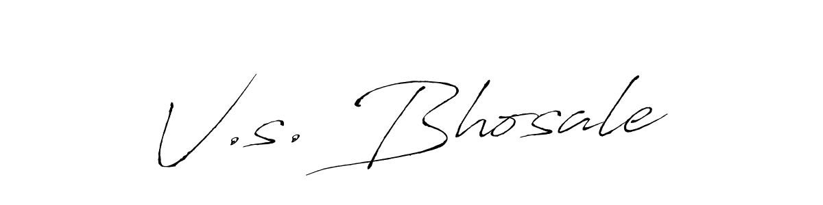 if you are searching for the best signature style for your name V.s. Bhosale. so please give up your signature search. here we have designed multiple signature styles  using Antro_Vectra. V.s. Bhosale signature style 6 images and pictures png