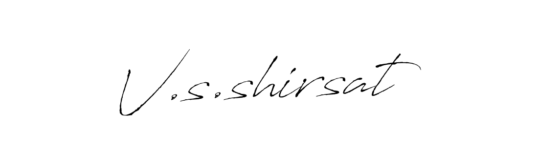 How to Draw V.s.shirsat signature style? Antro_Vectra is a latest design signature styles for name V.s.shirsat. V.s.shirsat signature style 6 images and pictures png