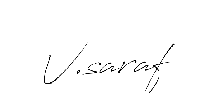 It looks lik you need a new signature style for name V.saraf. Design unique handwritten (Antro_Vectra) signature with our free signature maker in just a few clicks. V.saraf signature style 6 images and pictures png