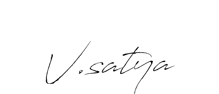 Make a short V.satya signature style. Manage your documents anywhere anytime using Antro_Vectra. Create and add eSignatures, submit forms, share and send files easily. V.satya signature style 6 images and pictures png