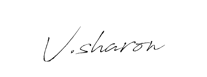 Make a beautiful signature design for name V.sharon. Use this online signature maker to create a handwritten signature for free. V.sharon signature style 6 images and pictures png