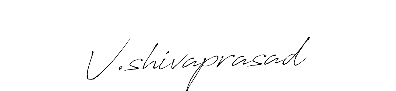 How to Draw V.shivaprasad signature style? Antro_Vectra is a latest design signature styles for name V.shivaprasad. V.shivaprasad signature style 6 images and pictures png