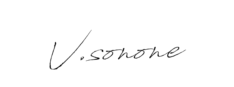 Best and Professional Signature Style for V.sonone. Antro_Vectra Best Signature Style Collection. V.sonone signature style 6 images and pictures png