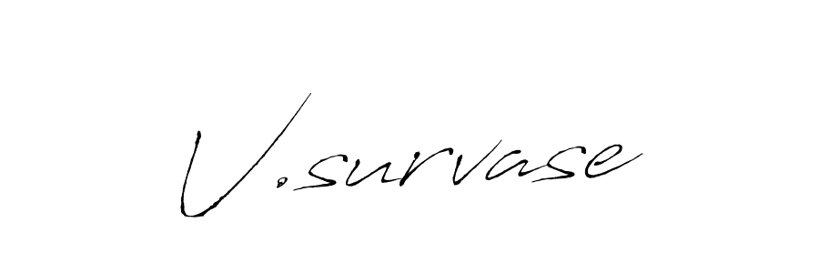 How to Draw V.survase signature style? Antro_Vectra is a latest design signature styles for name V.survase. V.survase signature style 6 images and pictures png