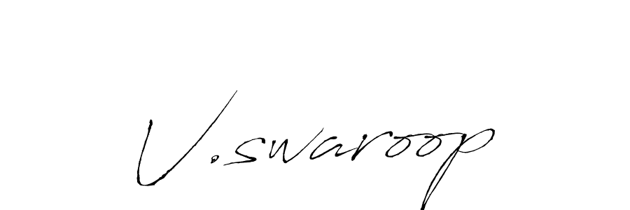 This is the best signature style for the V.swaroop name. Also you like these signature font (Antro_Vectra). Mix name signature. V.swaroop signature style 6 images and pictures png