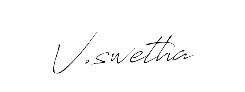 This is the best signature style for the V.swetha name. Also you like these signature font (Antro_Vectra). Mix name signature. V.swetha signature style 6 images and pictures png