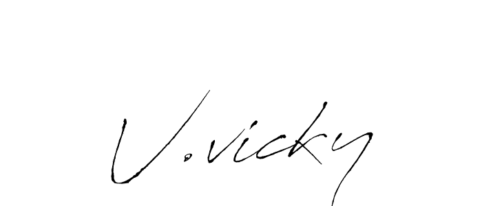 This is the best signature style for the V.vicky name. Also you like these signature font (Antro_Vectra). Mix name signature. V.vicky signature style 6 images and pictures png