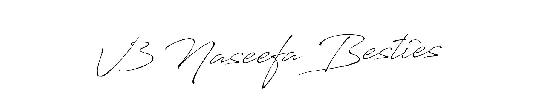 Use a signature maker to create a handwritten signature online. With this signature software, you can design (Antro_Vectra) your own signature for name V3 Naseefa Besties. V3 Naseefa Besties signature style 6 images and pictures png